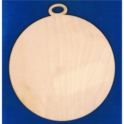 SKLEJKA #3mm Bombka 20cm , koło, zwieszka, medal 20cm , bańka, baza 20